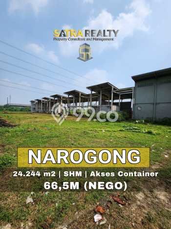 Tanah Dijual Area Strategis di Narogong Bekasi 24244m2 Tanah Dijual Area Strategis di Narogong Bekasi 24244m2