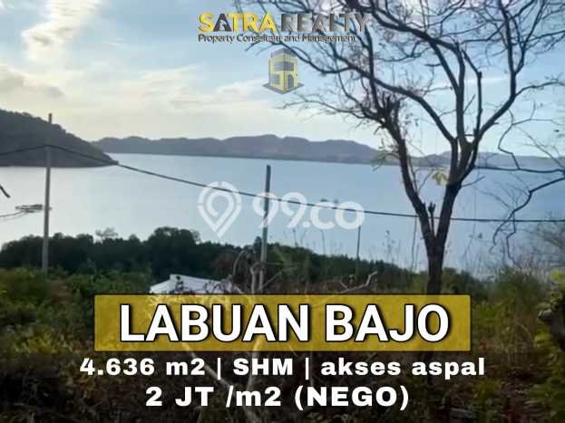 Tanah Dijual Lokasi Strategis di Manggarai Barat dengan Luas 4636m2 Tanah Dijual Lokasi Strategis di Manggarai Barat dengan Luas 4636m2