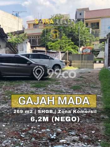 Dijual Tanah Lokasi Gajah Mada, Jakarta Pusat Seluas 269m2 Dijual Tanah Lokasi Gajah Mada, Jakarta Pusat Seluas 269m2