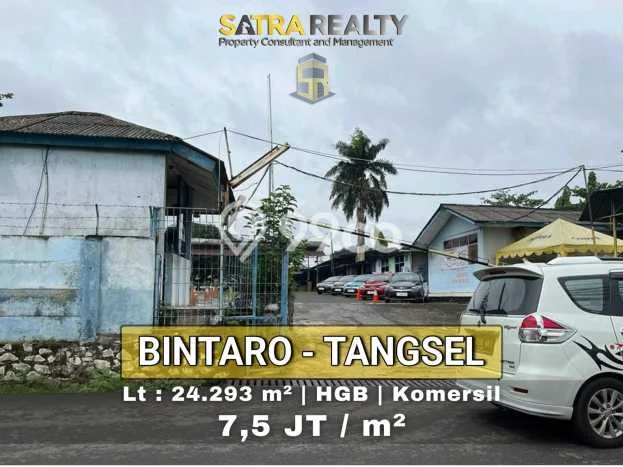 Untuk Dijual Tanah di Tangerang Selatan, Luas 24293m2 - Untuk Dijual Tanah di Tangerang Selatan, Luas 24293m2 -