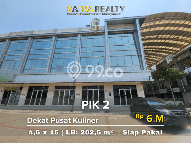 Ruko Dijual di Prime Area Jakarta Utara Luas 202m2 Ruko Dijual di Prime Area Jakarta Utara Luas 202m2