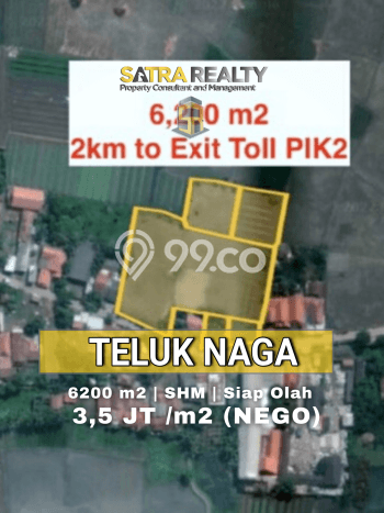 Untuk Dijual Tanah di Tangerang, Luas 6200m2 SHM Untuk Dijual Tanah di Tangerang, Luas 6200m2 SHM