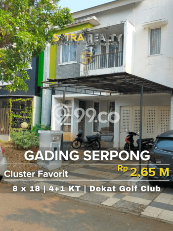 Hunian Super Mewah dengan Akses Paling Strategis di Gading Serpong Pondok Hijau Golf, Tangerang Hunian Super Mewah dengan Akses Paling Strategis di Gading Serpong Pondok Hijau Golf, Tangerang