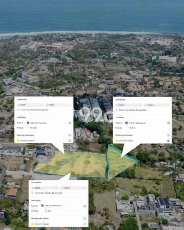 Lahan Dijual Lokasi Strategis di Badung dengan Luas 9700m2 Lahan Dijual Lokasi Strategis di Badung dengan Luas 9700m2