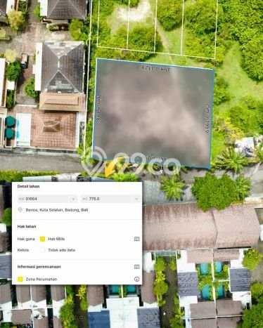 Tanah Siap Bangun Dijual di Badung Punya Luas 775m2 Tanah Siap Bangun Dijual di Badung Punya Luas 775m2