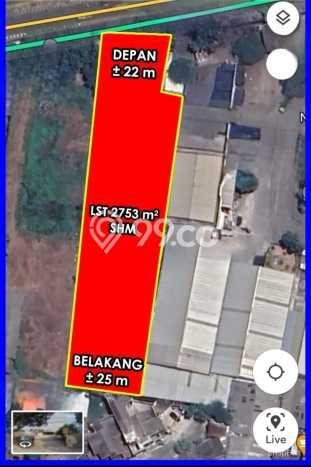 Dijual Tanah di Bandung, Luas 2753m2 SHM Dijual Tanah di Bandung, Luas 2753m2 SHM