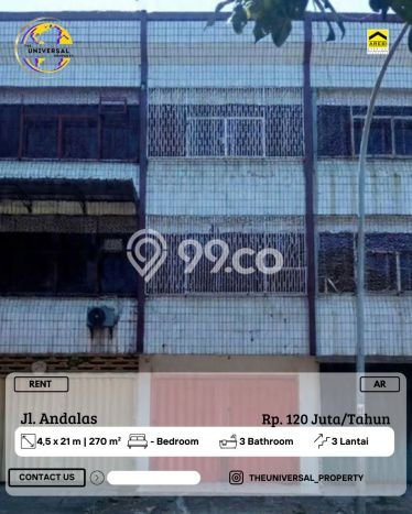 Ruko disewakan lokasi strategis Bontoala Makassar 216m2 Ruko disewakan lokasi strategis Bontoala Makassar 216m2