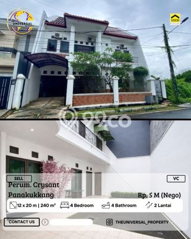 Ready to Use! Luxury House LT 240m2 Desain Modern di Panakukkang Ready to Use! Luxury House LT 240m2 Desain Modern di Panakukkang