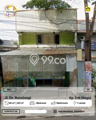 Ruko Dijual Lokasi Emas di Mamajang Luas 321m2 Ruko Dijual Lokasi Emas di Mamajang Luas 321m2