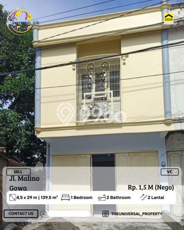 Ruko Dijual di Somba Opu LT 130m2, LB 139m2 Solusi Investasi Cerdas Ruko Dijual di Somba Opu LT 130m2, LB 139m2 Solusi Investasi Cerdas