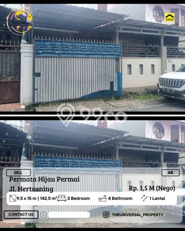 Rumah Minimalis 3 Kamar LT 142m2 di Kassi-Kassi Rumah Minimalis 3 Kamar LT 142m2 di Kassi-Kassi