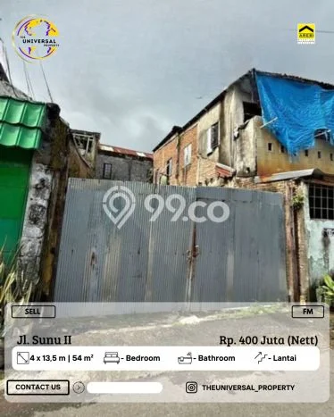 Kavling Tanah untuk Dijual di Suwangga, Makassar, Luas 54m2 Kavling Tanah untuk Dijual di Suwangga, Makassar, Luas 54m2