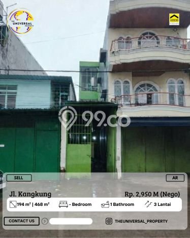 Unit Ruko Dijual di Bontoala Makassar Luas Bangunan 468m2 Unit Ruko Dijual di Bontoala Makassar Luas Bangunan 468m2