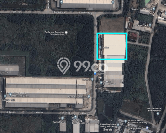 Gudang Disewakan di Kawasan Ramai Lippo Cikarang, Cikarang Gudang Disewakan di Kawasan Ramai Lippo Cikarang, Cikarang