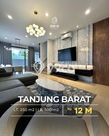 Ready to Use! Premium House LT 250m2 Desain Modern di Tanjung Barat Ready to Use! Premium House LT 250m2 Desain Modern di Tanjung Barat