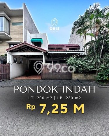 Dijual Rumah Mewah Elegan Dengan View Eksklusif di Pondok Indah, Jakarta Selatan Dijual Rumah Mewah Elegan Dengan View Eksklusif di Pondok Indah, Jakarta Selatan
