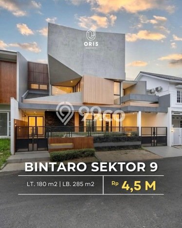 Dijual Rumah Mewah Elegan Dengan View Cantik di Sektor 9-Bintaro, Tangerang Selatan Dijual Rumah Mewah Elegan Dengan View Cantik di Sektor 9-Bintaro, Tangerang Selatan