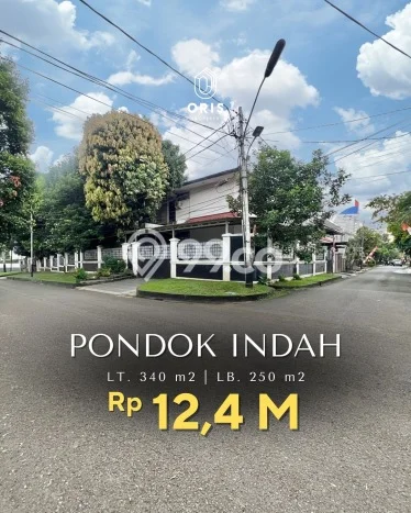 Rumah Luxury Modern Tanpa Renovasi di Pondok Indah Jakarta Selatan Rumah Luxury Modern Tanpa Renovasi di Pondok Indah Jakarta Selatan