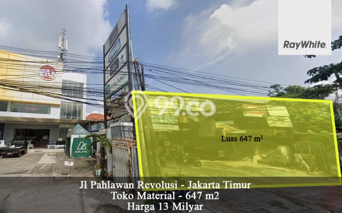 Unit Ruko Dijual di Duren Sawit Jakarta Timur Luas Bangunan 600m2 Unit Ruko Dijual di Duren Sawit Jakarta Timur Luas Bangunan 600m2