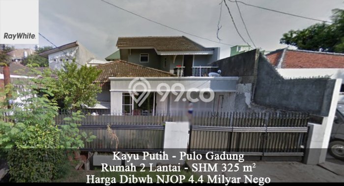 Siap Huni Rumah Mewah 4 Kamar di Pulo Gadung Dekat ke Mana Saja Siap Huni Rumah Mewah 4 Kamar di Pulo Gadung Dekat ke Mana Saja