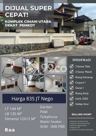 Rumah Minimalis 3 KT di Cimahi Bandung Rumah Minimalis 3 KT di Cimahi Bandung