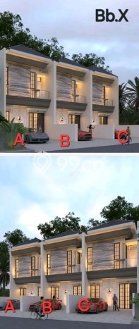 Rumah Minimalis 3 Kamar LT 91m2 di Kedung Baruk Rumah Minimalis 3 Kamar LT 91m2 di Kedung Baruk