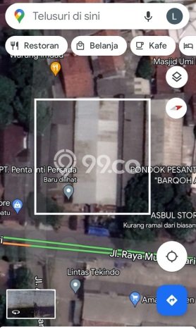 Lahan Kosong Dijual di Bekasi dengan Area 1073m2 Lahan Kosong Dijual di Bekasi dengan Area 1073m2