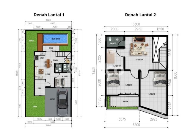 Hunian Cantik Modern Lb 123m2 di Gondokusuman, Yogyakarta Hunian Cantik Modern Lb 123m2 di Gondokusuman, Yogyakarta
