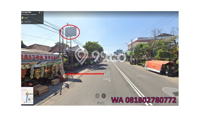 Tanah Kavling untuk Dijual di Depok Sleman 202m2 Tanah Kavling untuk Dijual di Depok Sleman 202m2