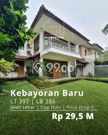 Best Deal Hunian Mewah Ideal dan Luas di Kebayoran Baru, Jakarta Selatan Best Deal Hunian Mewah Ideal dan Luas di Kebayoran Baru, Jakarta Selatan