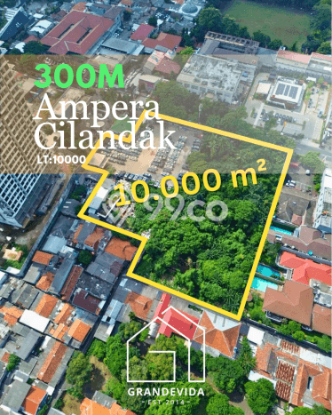 Dijual Tanah di Jakarta Selatan, Luas 10000m2 - Dijual Tanah di Jakarta Selatan, Luas 10000m2 -