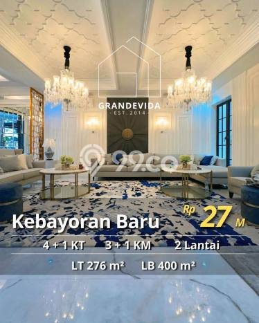 Dijual Hunian Mewah dengan Fasilitas Sekitar Lengkap di Kebayoran Baru, Jakarta Selatan Dijual Hunian Mewah dengan Fasilitas Sekitar Lengkap di Kebayoran Baru, Jakarta Selatan
