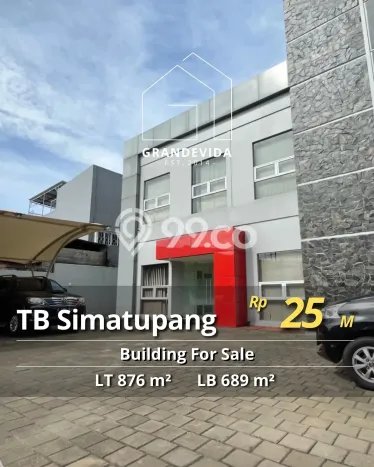 Unit Kantor Dijual di Jakarta Selatan LT 876m2 & LB 689m2 Unit Kantor Dijual di Jakarta Selatan LT 876m2 & LB 689m2