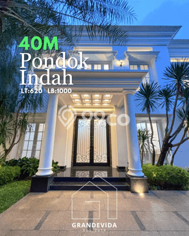 Ready to Use! Premium House LT 620m2 Desain Elegan di Pondok Indah Ready to Use! Premium House LT 620m2 Desain Elegan di Pondok Indah