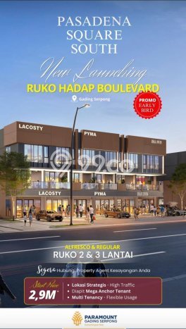 Lokasi Strategis! Dijual Ruko Bisnis di Cisauk, Tangerang Kondisi Bagus Lokasi Strategis! Dijual Ruko Bisnis di Cisauk, Tangerang Kondisi Bagus
