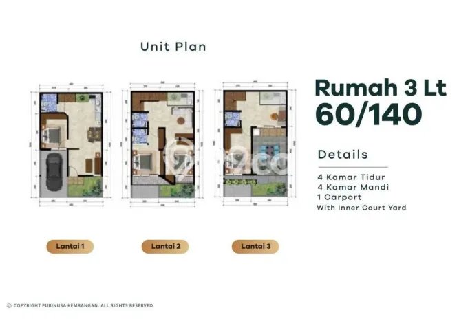 Hunian Elit LB 140m2 Siap Huni Desain Elegan di Meruya, Jakarta Barat Hunian Elit LB 140m2 Siap Huni Desain Elegan di Meruya, Jakarta Barat