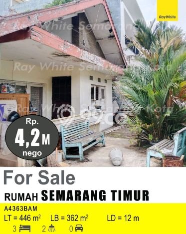 Rumah kawasan Bugangan, Semarang, LT 446m² LB 362m² Rumah kawasan Bugangan, Semarang, LT 446m² LB 362m²