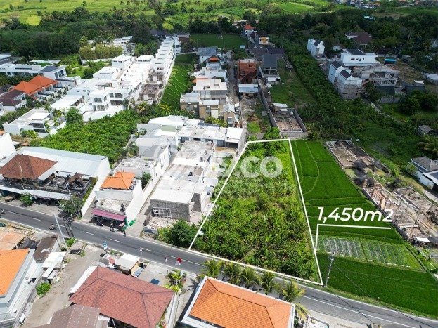 HOT DEAL! Tanah di Pererenan, Luas 1450m², Area Strategis HOT DEAL! Tanah di Pererenan, Luas 1450m², Area Strategis