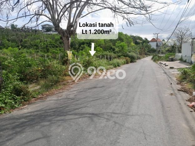 Tanah Dijual Area Strategis di Jimbaran Badung 1200m2 Tanah Dijual Area Strategis di Jimbaran Badung 1200m2