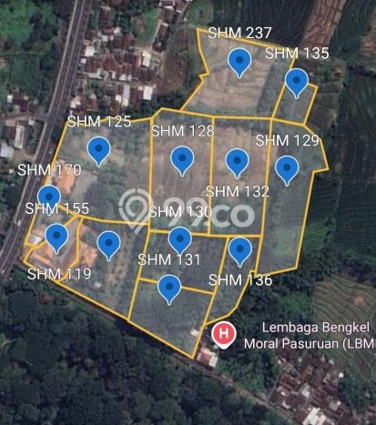 Lahan Strategis di Purwosari Dijual dengan Luas 60000m2 Lahan Strategis di Purwosari Dijual dengan Luas 60000m2