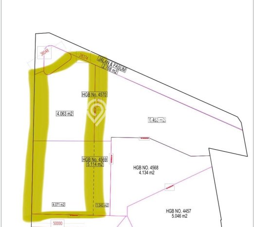 Tanah Kavling Dijual di Mulyosari, Surabaya dengan Luas Tanah 8134m2 Tanah Kavling Dijual di Mulyosari, Surabaya dengan Luas Tanah 8134m2