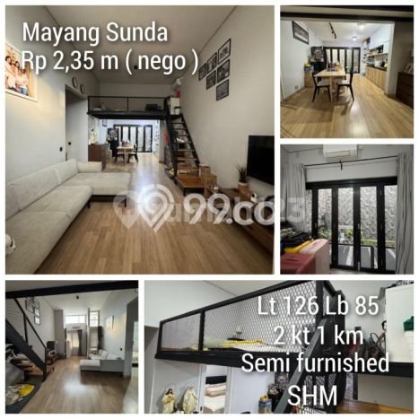 Rumah Modern 2 KT LT 126m2 di Kota Baru Parahyangan Rumah Modern 2 KT LT 126m2 di Kota Baru Parahyangan
