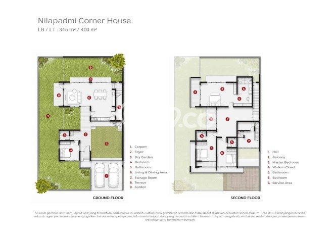 Ready to Use! Premium House LT 400m2 Desain Modern di Kota Baru Parahyangan Ready to Use! Premium House LT 400m2 Desain Modern di Kota Baru Parahyangan