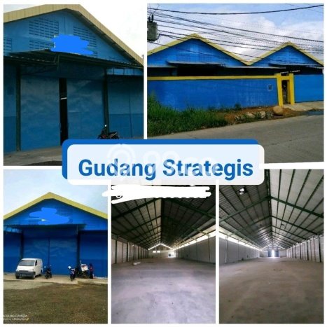 Unit Gudang Paling Strategis di Citeureup Bogor dengan LB 1400m2 Unit Gudang Paling Strategis di Citeureup Bogor dengan LB 1400m2