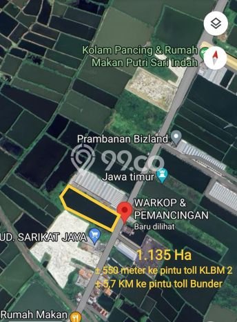 Tanah Dijual Lokasi Cerme Gresik SHM Tanah Dijual Lokasi Cerme Gresik SHM