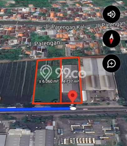 Gudang Dijual di Krian LT 4m2, LB 2000m2 untuk Investasi Gudang Dijual di Krian LT 4m2, LB 2000m2 untuk Investasi