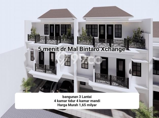 Rumah Mewah Baru Dlm Cluster Di Mal Bintaro Xchange,stasiun Krl Rumah Mewah Baru Dlm Cluster Di Mal Bintaro Xchange,stasiun Krl