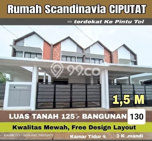 Rumah Mewah Dlm Komplek Di Ciputat, Cirendeu, Pondok Cabe,dkt Tol Rumah Mewah Dlm Komplek Di Ciputat, Cirendeu, Pondok Cabe,dkt Tol