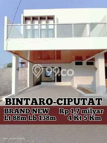 Rumah Baru Cluster Di Bintaro.dekat Stasiun Jurang Mangu Bintaro Rumah Baru Cluster Di Bintaro.dekat Stasiun Jurang Mangu Bintaro