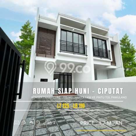 Rumah Baru Tanah 125m Dalam Komplek Kesehatan.gerbang Tol,busway Rumah Baru Tanah 125m Dalam Komplek Kesehatan.gerbang Tol,busway
